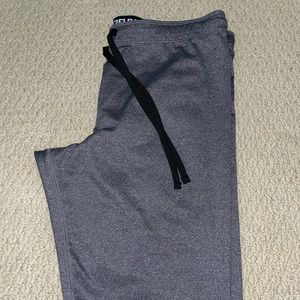 Pink grey jogger sweat pants